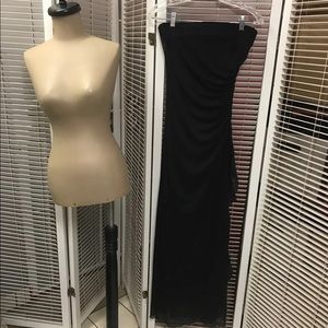 Black cocktail dress